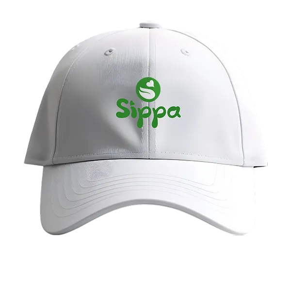 Sippa embroidered cap in green