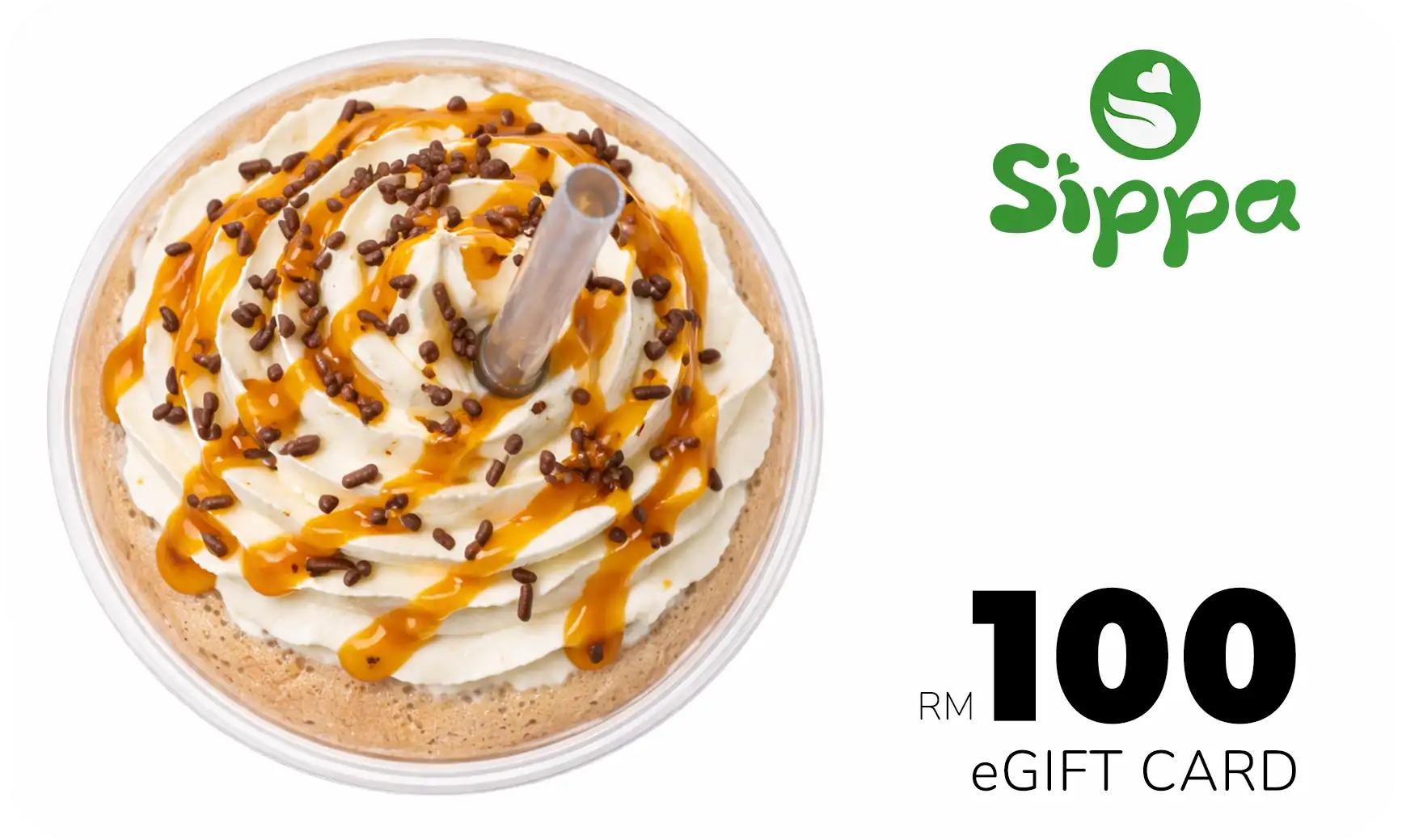 When you really want to treat someone, you send them RM100 worth of Sippa. Featuring our drool-worthy cream-topped frappé. Big love, instant delivery.